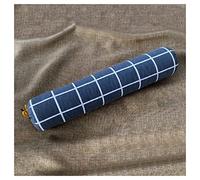 Oreiller en sarrasin bio avec taie d'oreiller lavable en coton pour dormir, coussin cervical cylindrique pour soulager les douleurs cervicales, soutien rond, oreiller ferme en cosse de sarrasin