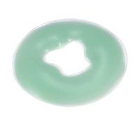 Oreiller en Silicone Souple, Coussin de Tête de Massage de Salon de Beauté Spa, Coussin de Coussin de Berceau de Relaxation pour le Visage, Adapté au Lit du Salon de Beauté ou à la(Vert clair)