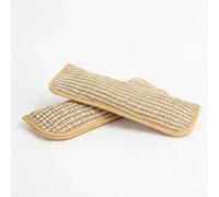 Oreiller en sisal naturel et corde à mâcher pour chats d'intérieur, oreiller à herbe à chat jouet pour chatons et chats adultes, oreiller en sisal pour jeux d'intérieur et soulagement du stress (S)