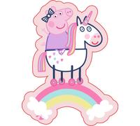 Oreiller en velours moulé Peppa Pig