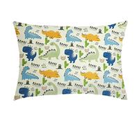 Oreiller Enfant, 33 x 45 cm Coussin pour lit Bébé mit Tissu en Coton Mélangé, Respirant Coussin Enfant