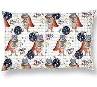 Oreiller Enfant avec Taie 40x60 Cm en Coton Oeko-tex - Coussin Bebe pour Siestes Ecole Maternelle Et Voyages - Lavable en Machine - Oreiller Enfant 3 Ans Et Plus- Coussin Lecture Enfant Chambre Fille
