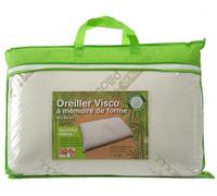 Oreiller ergonomique à mémoire de forme - Anti-allergique - Fibre de bambou