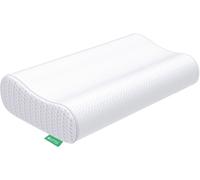 Oreiller Ergonomique Cervical À Mémoire De Forme, Oreiller Orthopédique Pour La Nuque, Réglable En Hauteur, Anti Douleur & Anti Ronflement, Housse Lavable En Bambou