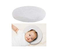 Newgen Medicals : Oreiller ergonomique en mousse à mémoire de forme pour bébé Blanc