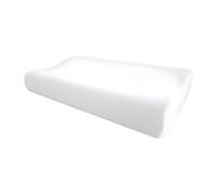 Oreiller ergonomique mémoire de forme 30 x 50 cm de YSMEE - Blanc- SLEEPY