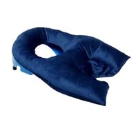 Oreiller face vers le bas après une chirurgie oculaire, angle réglable, oreiller face vers le bas pour dormir, rembourrage en coton respirant avec soutien de la poitrine et du cou pour la maison, l'h