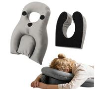 Oreiller Face vers Le Bas - Coussin de Positionnement pour Dormir sur Le Ventre, Appui-tête avec Trou pour Visage, Confort Post-Opératoire BBL, Récupération Rétine, Chirurgie Oculaire, Coussin de Mass