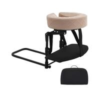 Oreiller face vers le bas en mousse à mémoire de forme pour la relaxation au lit et la récupération physique, pliable, portable, appui-tête de table, oreiller pour le visage