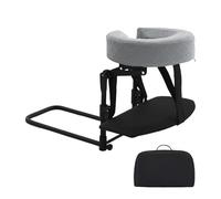 Oreiller face vers le bas en mousse à mémoire de forme pour la relaxation au lit et la récupération physique, pliable, portable, appui-tête de table, oreiller pour le visage