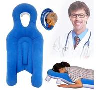 Oreiller Facial Après Une Chirurgie Oculaire, Oreiller Couché Gonflable pour Les Patients Post-vitrectomie Et Décollement De La Rétine Sommeil Face vers Le Bas, avec Oreiller Couché De Réti