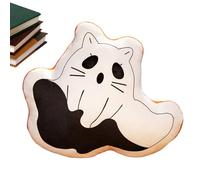 Oreiller fantôme d'Halloween - Coussin fantôme effrayant | Oreiller en peluche Ghostt mignon | Oreillers décoratifs d'Halloween | Oreillers de boo mignons pour la maison, salon, canapé, décor de lit