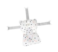 Oreiller Flottant pour Bain bébé, Ressort Pliable respirant. Joli Oreiller de Support de Bain pour bébé, pour Salle de Bain pour nouveau-né (Motif étoile blanche)