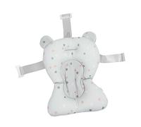 Oreiller Flottant pour Bain bébé, Ressort Pliable respirant. Joli Oreiller de Support de Bain pour bébé, pour Salle de Bain pour nouveau-né (Motif étoile bleu clair)