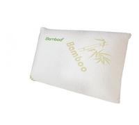 Oreiller Fresh Bamboo 30x50cm | Mémoire de forme (50 kg-m3) | Mousse Royal Jelic | Auto Ventilé | Maintien parfait de la nuque