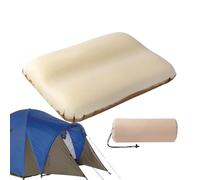 Oreiller gonflable, coussin de soutien du cou pliable - Coussin de soutien lombaire confortable pour le camping | pour le dos, le sommeil, la randonnée, la plage, la maison, le bureau, l'école