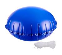 Oreiller Gonflable de Piscine - Ballon à air Rond de 4 x 4 Pieds avec Corde, 47,24 x 47,24 Pouces, Coussin de Soutien de Natation Robuste, étanche | pour la Fermeture du Stockage, de l'arrière-