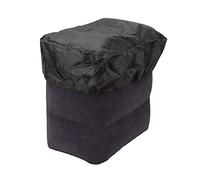 Oreiller gonflable de repose-pieds, oreiller de repose-pieds de voyage pour enfants adultes, coussin de repose-pieds gonflable portable léger lavable avec sac de rangement, (Bleu foncé)
