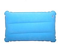 Oreiller Gonflable de Voyage, Coussin Portable Pliable en PVC, Oreiller de Camping Randonnée en Plein Air, Coussin de Loisirs pour Voyageurs, Camping, Excursions