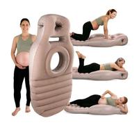 Oreiller gonflable for femme enceinte, coussin d'air for femme enceinte, oreiller for femme enceinte avec trou abdominal, le meilleur sommeil sur le ventre, oreiller for femme enceinte et essentiels d