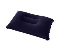 Oreiller gonflable portable - Coussin d'air réglable, oreiller de pour le cou et la tête avec matériau doux, oreillers légers et compacts pour avion, voiture, train, camping