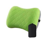 Oreiller gonflable ultra léger pour camping et voyage avec housse douce lavable - Oreillers gonflables ergonomiques pour soutien du cou et des lombaires (vert)