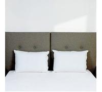 BELLECOUR LITERIE - Oreiller 65x65 cm GRAND PALACE - Fibres creuses polyester Blanc G