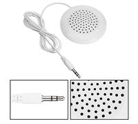 Oreiller Haut-Parleur Bluetooth Blanc ABS DIY - Mini Stéréo 3.5Mm pour Mp3, Téléphone Portable, CD - Nouveau