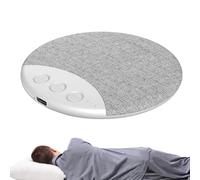 Oreiller haut-parleur de sommeil, enceinte Bluetooth ultra-mince pour l'aide au sommeil, mini-enceinte portable à placer sous l'oreiller avec minuterie et bruit blanc, aide au sommeils sans fil