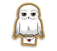 Oreiller - Herding - Harry Potter Eule - Blanc/Jaune - 40x40 cm - Synthétique