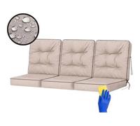 Oreiller - Hobbygarden - V18bek1 - 3x60 Cm - Beige - Rectangulaire - Intérieur Multicolore
