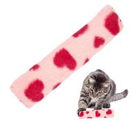 Oreiller jouet pour chat | Jouets interactifs à mâcher pour chat | Accessoire apaisant doux, exercice d'intérieur pour chaton, jeu sonore froissé avec papier hochet pour animaux ennuyés