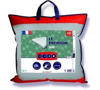 Oreiller Le Premium Dodo - 60x60 Cm - Mémoire De Forme - Taie Déhoussable Blanc