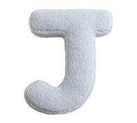 Oreiller Lettre - Coussin Alphabet En Coton Doux | Décor De Pépinière Décoratif Initial Personnalisé 300g | Le Traversin D'apprentissage Personnalisé En Peluche Aide Les Jeunes À Développer Le