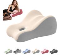 Oreiller Liebora, Butt Cushion for Couples,Pillowcase Wedge Pillow Memory Foam,Provides Intimate Support,Fast Rebound After Impact,Suitable for Home Use,Neck Waist Relief Ideal for Sitting and Lying