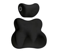 Oreiller lombaire automatique, support ergonomique en mousse à mémoire de forme avec ajustement réglable, accessoire de voiture avec housse souple, pour les déplacements quotidiens, les bureaux, la ma