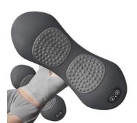 Oreiller Lombaire avec Massage, Coussin Massant Électrique Chaud, Coussin Ergonomique Mémoire de Forme pour Étude Bureau Voyage Canapé Fauteuil Domicile Fauteuil Roulant