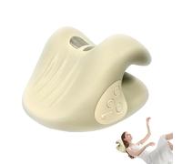 Oreiller Massageur Pour Nuque | Oreiller Relaxant Electrique Nuque Et Épaules Avec Chauffage Et Angle 26 Degrés | Appareil De Traction Sans Fil Étireur Colonna Vertébrale | Pour Détente Stress