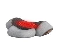 Oreiller Massant Cervical Chauffant - Coussin de Soulagement Musculaire - Appui Cervical Electrique Ergonomique en Mousse Mémoire pour le Cou Tête Corps Épaules pour Dormir Bureau Femmes,Pour Femmes H