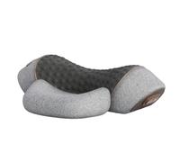 Oreiller Massant Cervical Chauffant | Oreiller Électrique pour le Dos,Support Cervical Érgonomique Mousse Mémoire Massant Électrique,Adulte Femme Homme Détente Siège Voiture Bureau