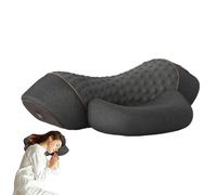 Oreiller Massant Cervical Chauffant,Oreiller Relaxant Musculaire - Masseur Cervical Électrique en Mousse à Mémoire Ergonomique Apaisant | Adulte Femme Homme Détente Siège Voiture Bureau