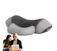 Oreiller Massant Cervical - Coussin de Massage des Tissus Profonds - Support Cervical Érgonomique Mousse Mémoire Massant Électrique,Adulte Femme Homme Détente Siège Voiture Bureau