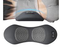 Oreiller Massant pour le Dos | Coussin de Massage Lombaire Électrique Chauffant | Coussin Thermique Apaisant pour Fauteuil Roulant Domicile Déplacements Siège de Voiture