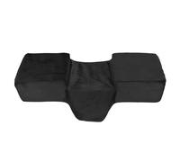 Oreiller Mémoire Mousse Ergonomique pour Extension de Cils, Coussin Confortable avec Poche Latérale Gris - Soutien Stable, Tissu Ultra - Doux, Parfait pour Salon de Beauté (Noire)