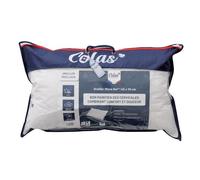 Oreiller moelleux microgel - 45x70 cm - Made in France - Blanc