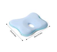 Oreiller Moulant En Mousse À Mémoire De Forme Respirante, Pour Prévenir La Tête Plate, Soutien Du Cou, Mise En Forme De Bébé, En Coton