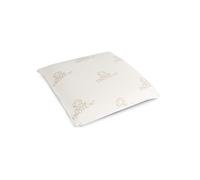 Oreiller mousse mémoire végétale 60x60 moelleux Maïa