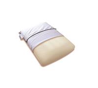 Oreiller mousse mémoire végétale et taie d'oreiller percale Someo 60x60