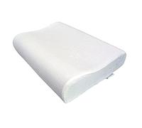 Oreiller Naturel à Mémoire de Forme - Confort Durant le Sommeil - Coussin Ergonomique Idéal pour Soutenir les Cervicales - Ultra Moelleux - Innovation Écologique - Grand Modèle Vegelya