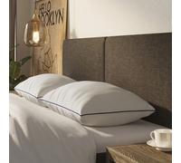 Emma Oreiller Original Confort 70x50 cm | Moelleux et Respirant pour Sommeil Confortable | 1 Couche Ajustable | Microfibres Aerosoft® pour Soutien et Douceur | Housse Déhoussable